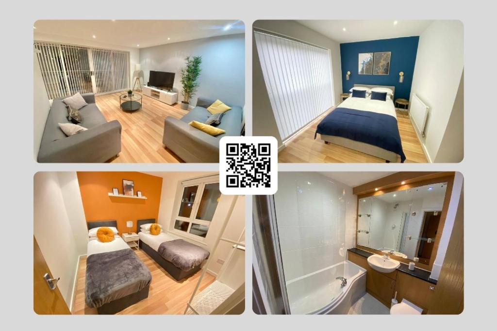 Large 5-Bed City Centre Townhouse With Secure Parking Mánchester Exterior foto